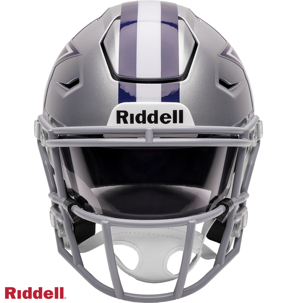 Dallas Cowboys Riddell Speed Flex Mid-Size Helmet product image 2, provided for visual reference and product detail review