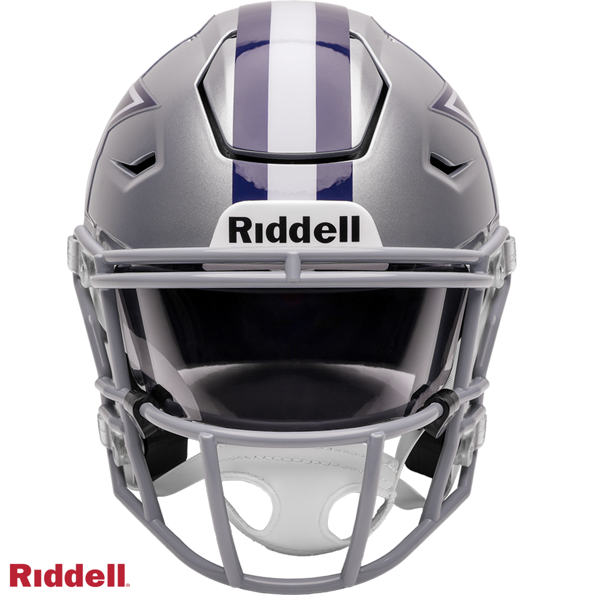 Dallas Cowboys Riddell Speed Flex Mid-Size Helmet product image 2, provided for visual reference and product detail review