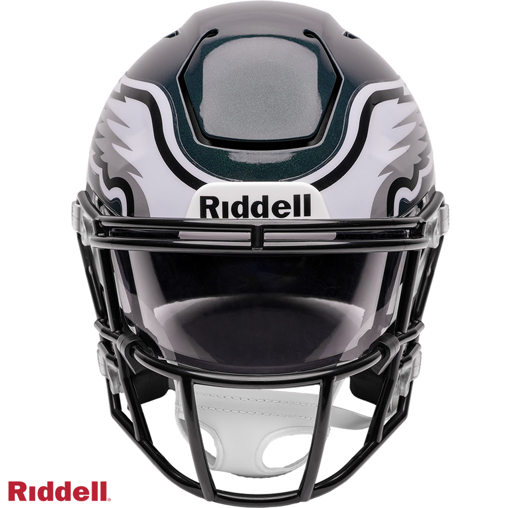 Philadelphia Eagles Riddell Speed Flex Mid-Size Helmet product image 2, provided for visual reference and product detail