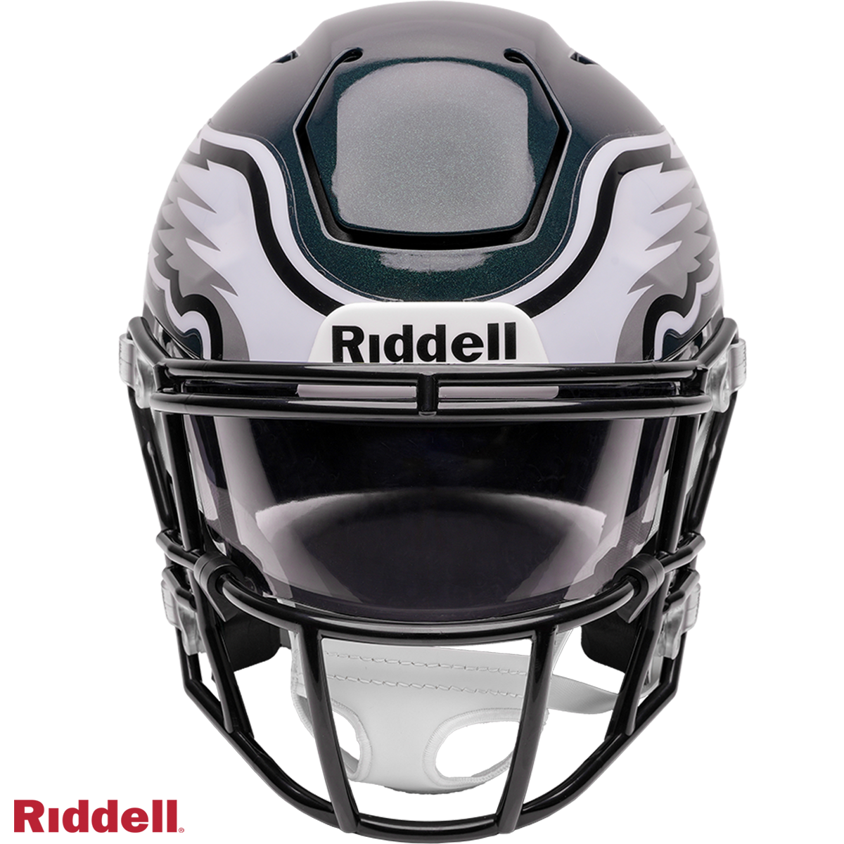 Philadelphia Eagles Riddell Speed Flex Mid-Size Helmet product image 2, provided for visual reference and product detail