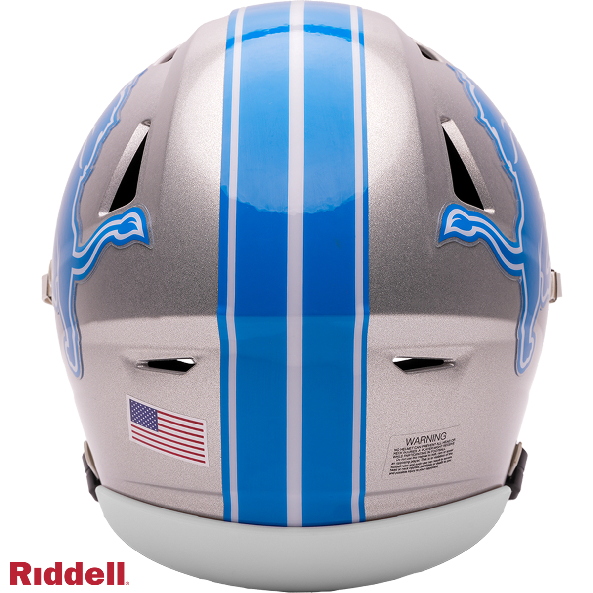 Detroit Lions Riddell Speed Flex Mid-Size Helmet product image 3, provided for visual reference and product detail review