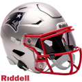 New England Patriots Riddell Speed Flex Mid-Size Helmet product image 1, provided for visual reference and product detail