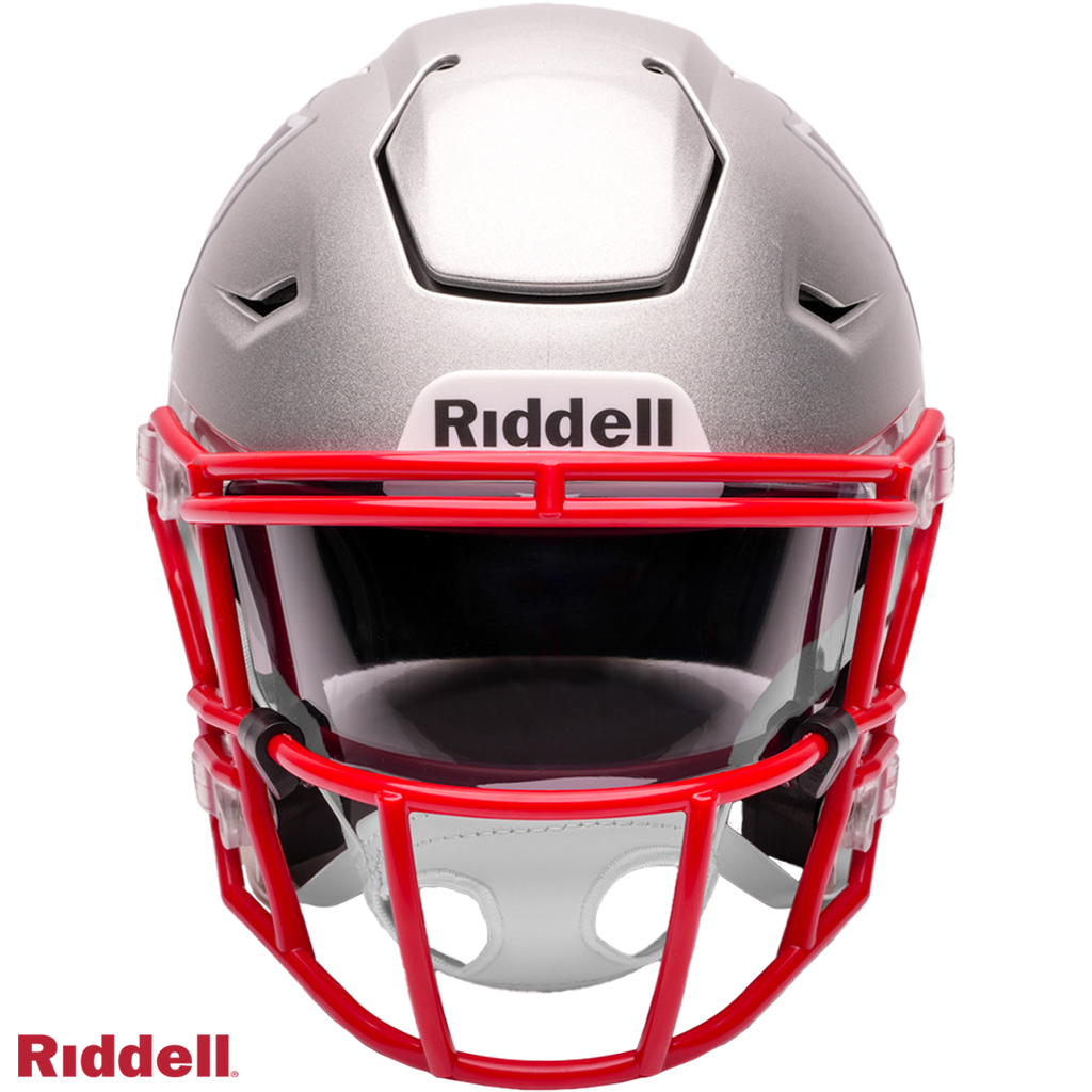 New England Patriots Riddell Speed Flex Mid-Size Helmet product image 3, provided for visual reference and product detail