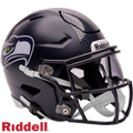 Seattle Seahawks Riddell Speed Flex Mid-Size Helmet product image 1, provided for visual reference and product detail review