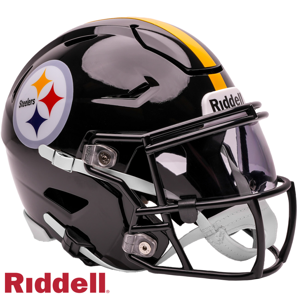 Pittsburgh Steelers Riddell Speed Flex Mid-Size Helmet product image 1, provided for visual reference and product detail