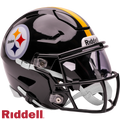 Pittsburgh Steelers Riddell Speed Flex Mid-Size Helmet product image 1, provided for visual reference and product detail