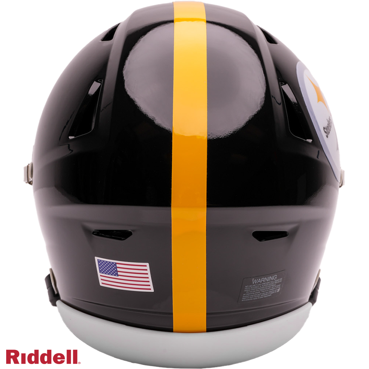 Pittsburgh Steelers Riddell Speed Flex Mid-Size Helmet product image 3, provided for visual reference and product detail