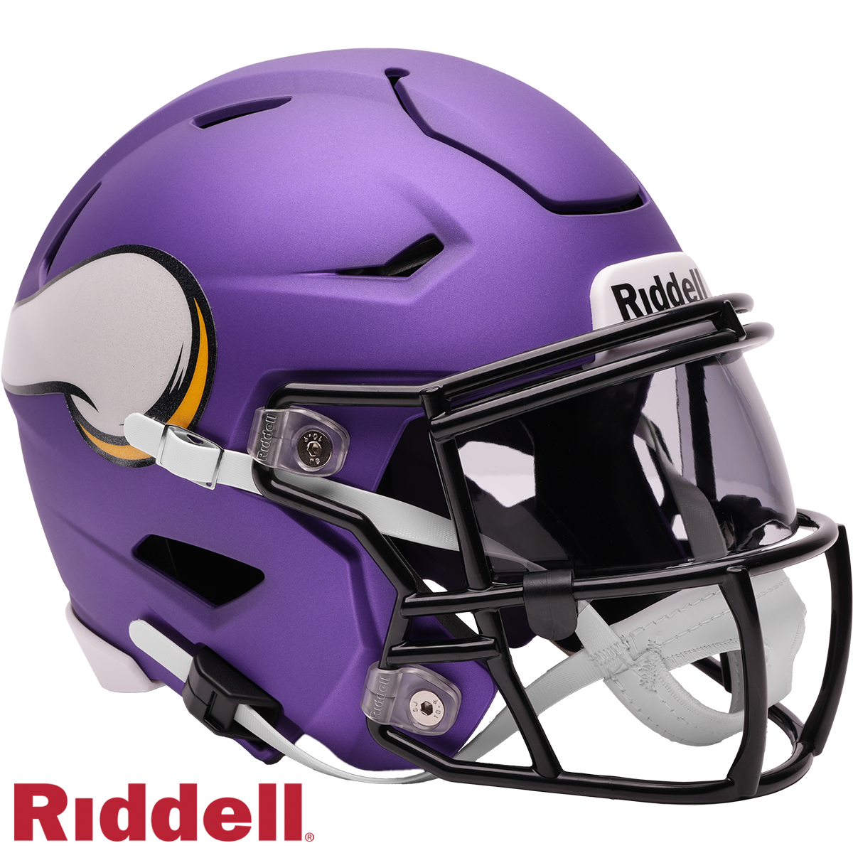 Minnesota Vikings Riddell Speed Flex Mid-Size Helmet product image 1, provided for visual reference and product detail review