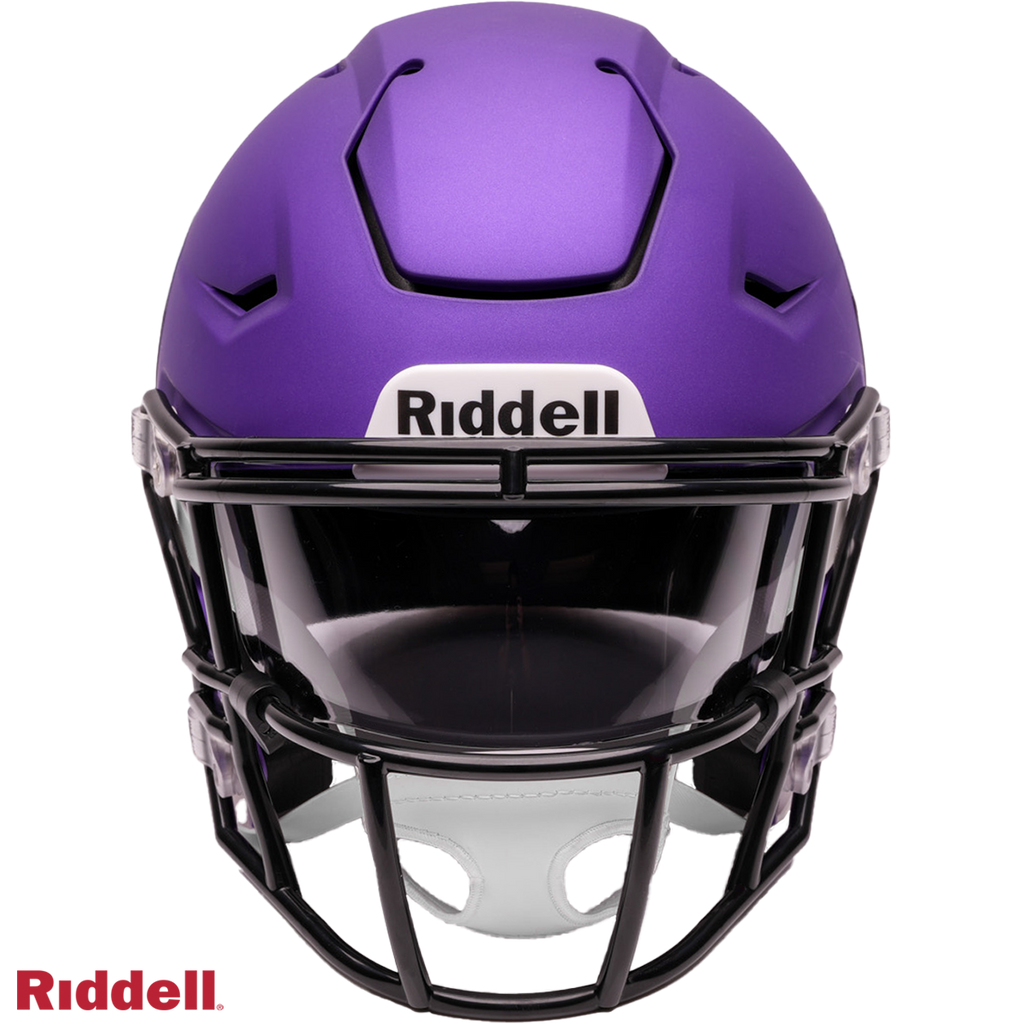 Minnesota Vikings Riddell Speed Flex Mid-Size Helmet product image 2, provided for visual reference and product detail review