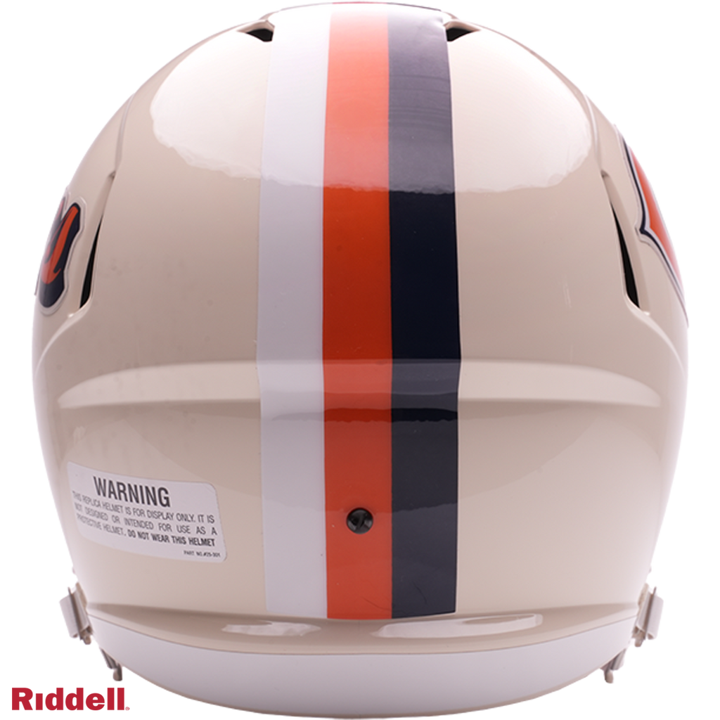 Chicago Bears Retro Speed Replica Full Size Helmet product image 4, provided for visual reference and product detail review