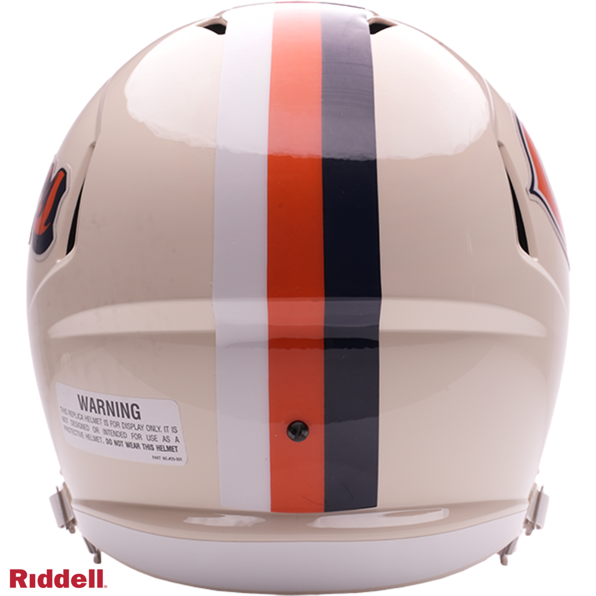 Chicago Bears Retro Speed Replica Full Size Helmet product image 4, provided for visual reference and product detail review