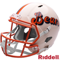 Chicago Bears Retro Speed Replica Full Size Helmet product image 1, provided for visual reference and product detail review