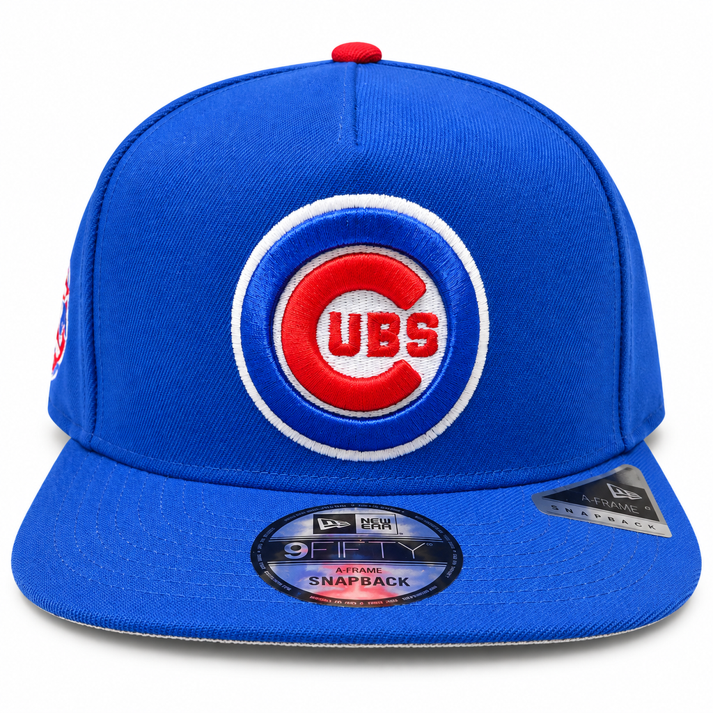 Chicago Cubs New Era 2016 World Series Champions Royal A-Frame 9FIFTY Snapback Hat product image 2, provided for visual
