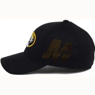 Missouri Tigers NCAA TOW "Rails" Black Stretch Fit Performance One Fit Hat product image 3, provided for visual reference