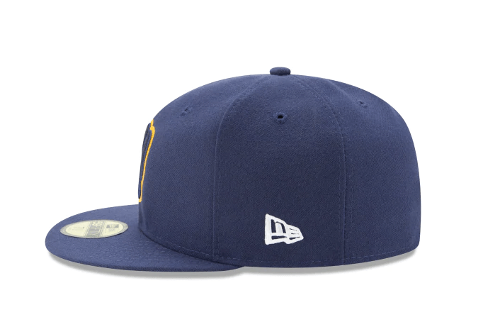 Milwaukee Brewers Authentic Collection 59Fifty Fitted Alt 2 Hat product image 4, provided for visual reference and product