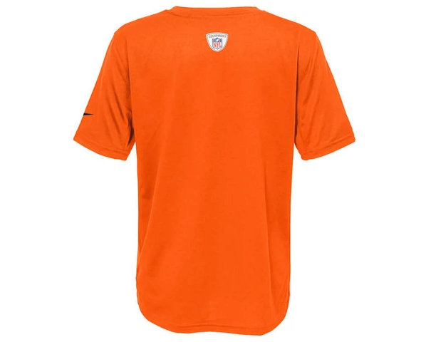 Youth NFL Denver Broncos Nike Dri-Fit Icon Performance T-Shirt- Orange product image 2, provided for visual reference and