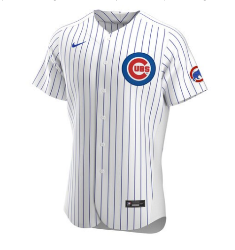 Chicago Cubs Anthony Rizzo Nike White Home Authentic Player Jersey for Men product image 2, provided for visual reference
