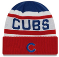 Chicago Cubs Biggest Fan 2 “C” Logo Knit Hat By New Era product image 1, provided for visual reference and product detail