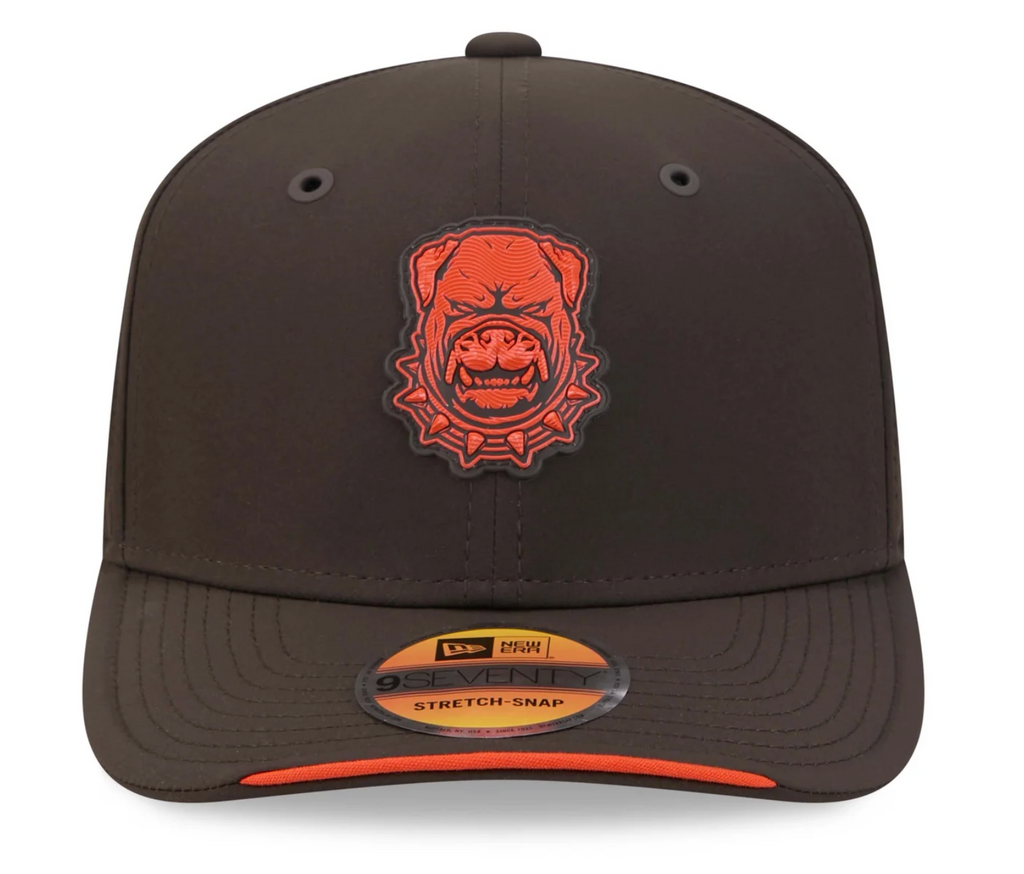 Cleveland Browns New Era 2026 NFL Sideline 9SEVENTY Adjustable Hat for Men product image 2, provided for visual reference