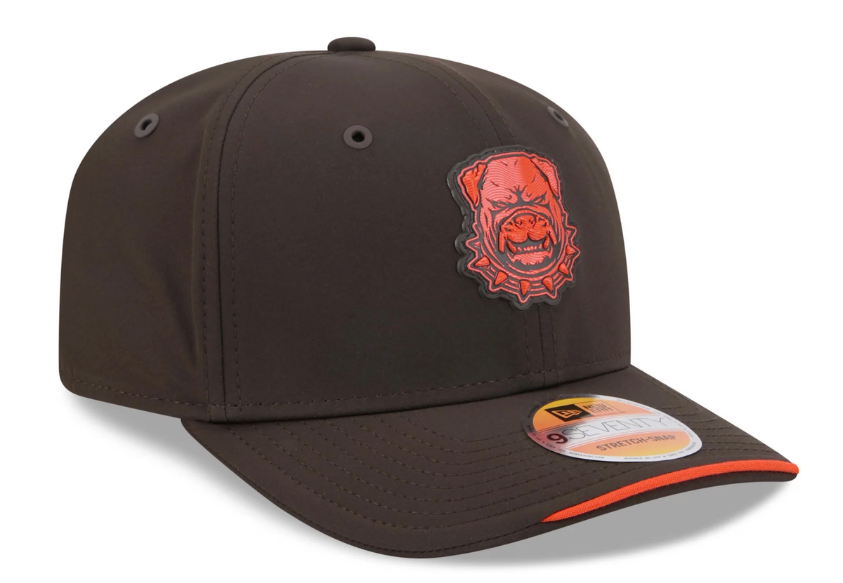 Cleveland Browns New Era 2026 NFL Sideline 9SEVENTY Adjustable Hat for Men product image 3, provided for visual reference