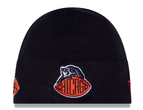 Chicago Bears 2026 Rivalry New Era Knit Classic Knit Skully product image 1, provided for visual reference and product