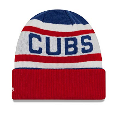 Chicago Cubs Biggest Fan 2 “C” Logo Knit Hat By New Era product image 2, provided for visual reference and product detail