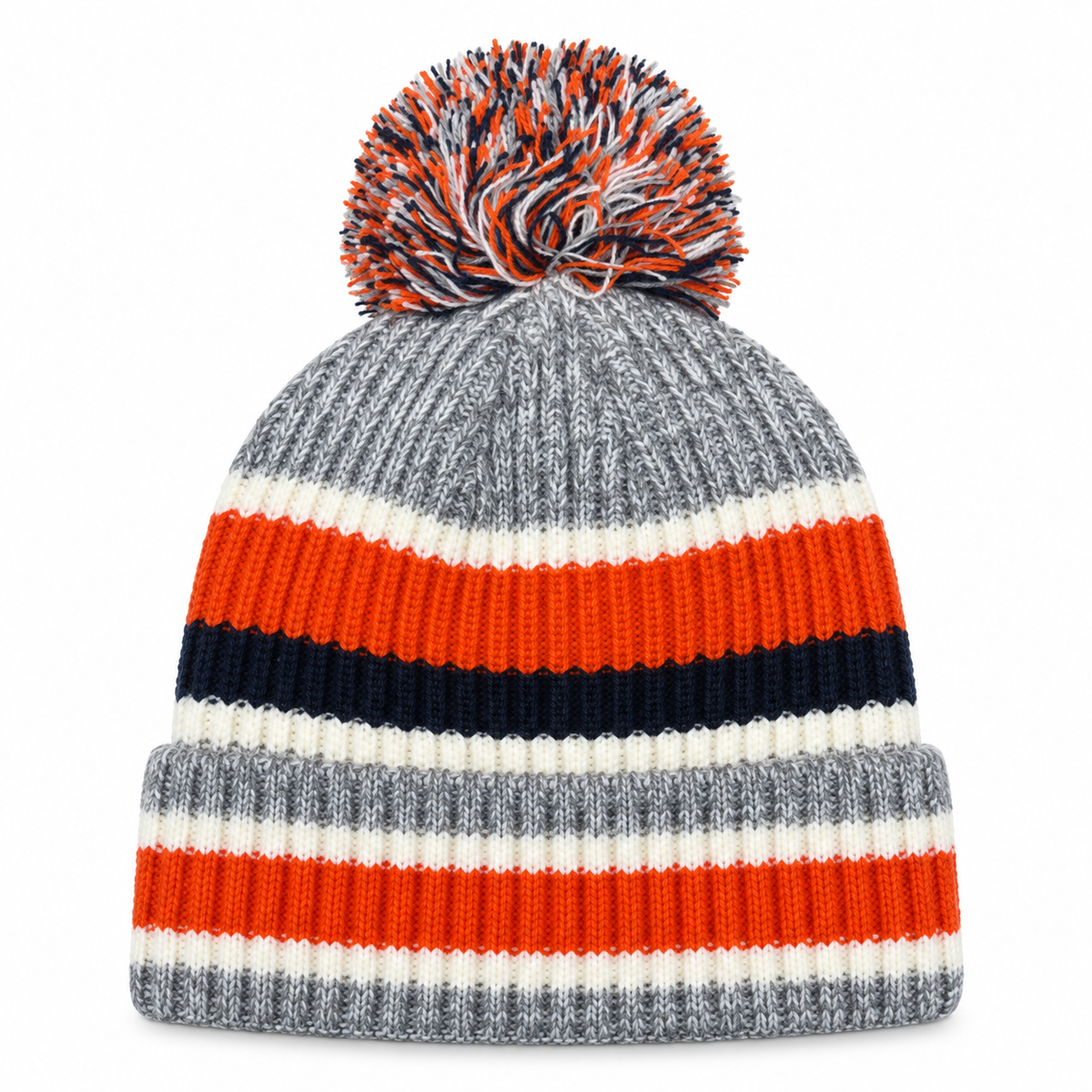 Chicago Bears 1946 Retro Fan Pack Pom Knit product image 2, provided for visual reference and product detail review