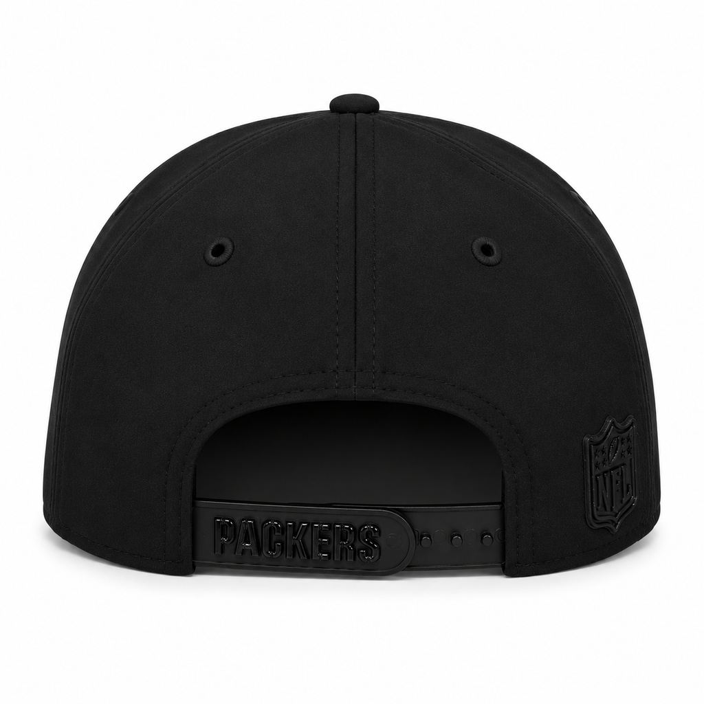 Green Bay Packers New Era 2026 NFL Sideline 9SEVENTY Black Adjustable Hat for Men product image 2, provided for visual