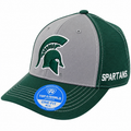 Top of the World Michigan State Spartans Two-Tone Dynamic Memory Fit Flex Fit Hat product image 1, provided for visual