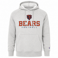 Chicago Bears Triumph TriBlend Fleece Hood - Pebblestone for Men product image 1, provided for visual reference and product