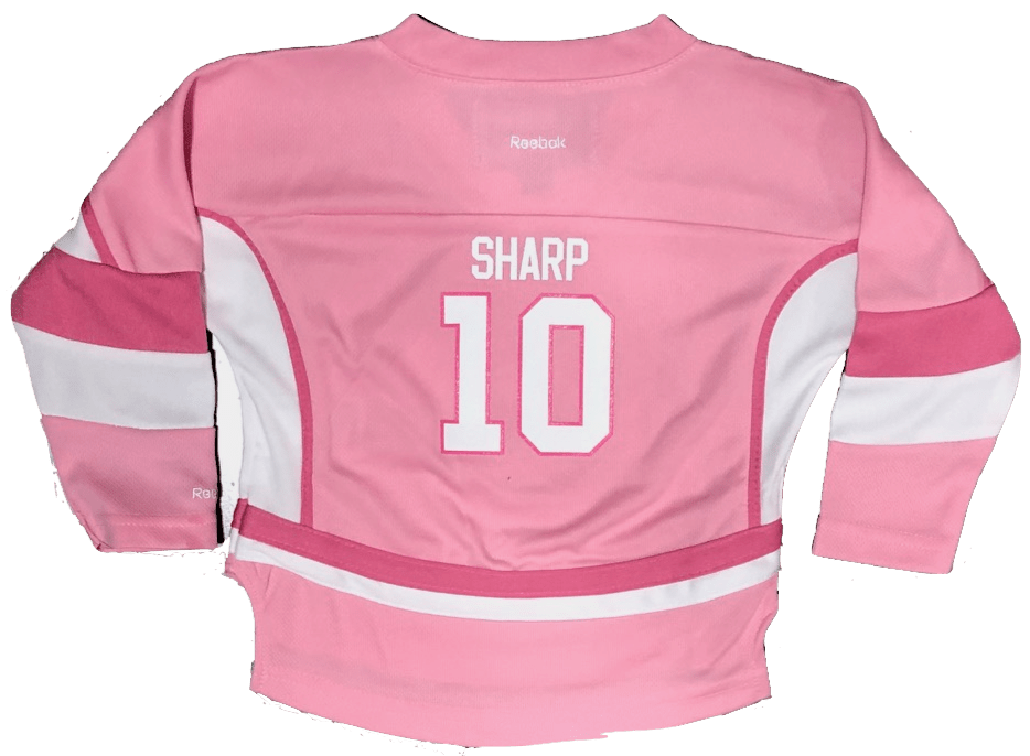 Chicago Blackhawks Patrick Sharp Infant PINK Jersey (12M-24M) product image 1, provided for visual reference and product