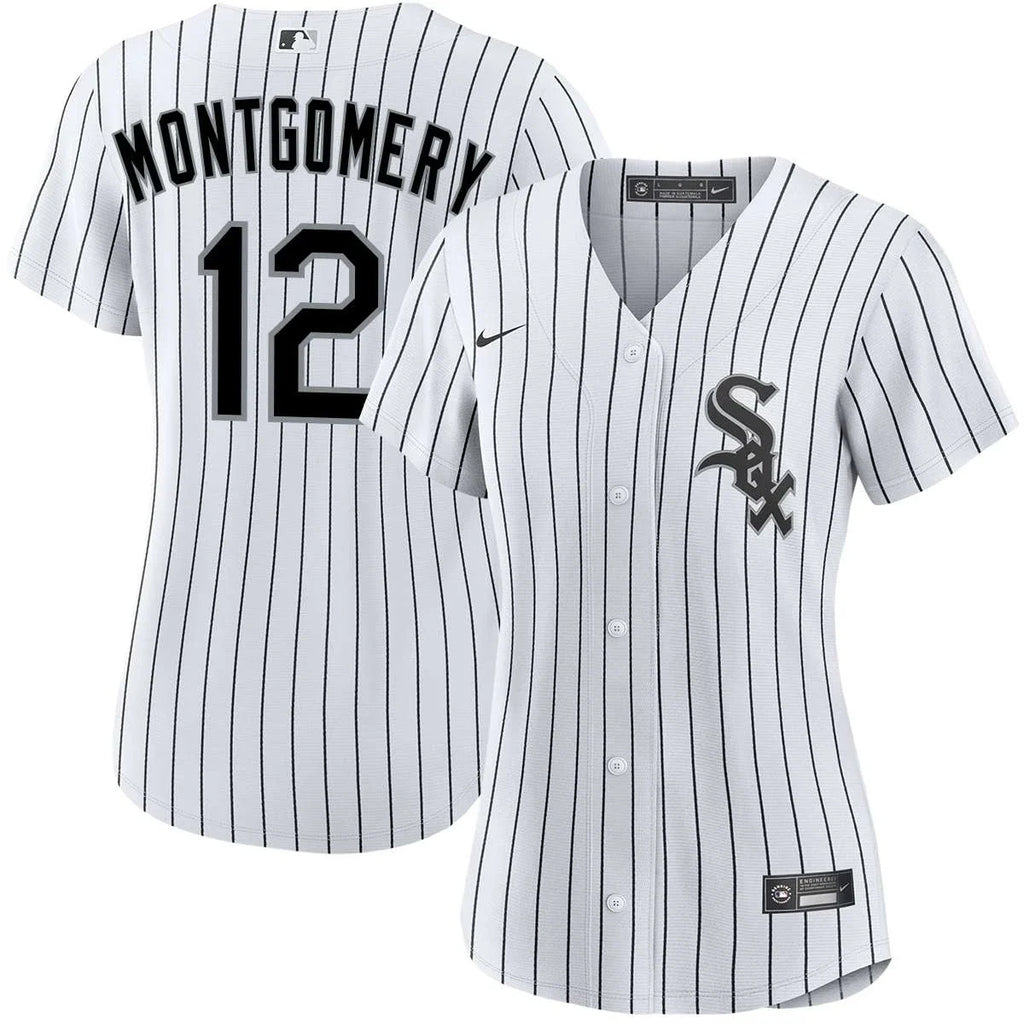 Colson Mongomery Chicago White Sox Nike White Home Replica Team Jersey for Women product image 1, provided for visual