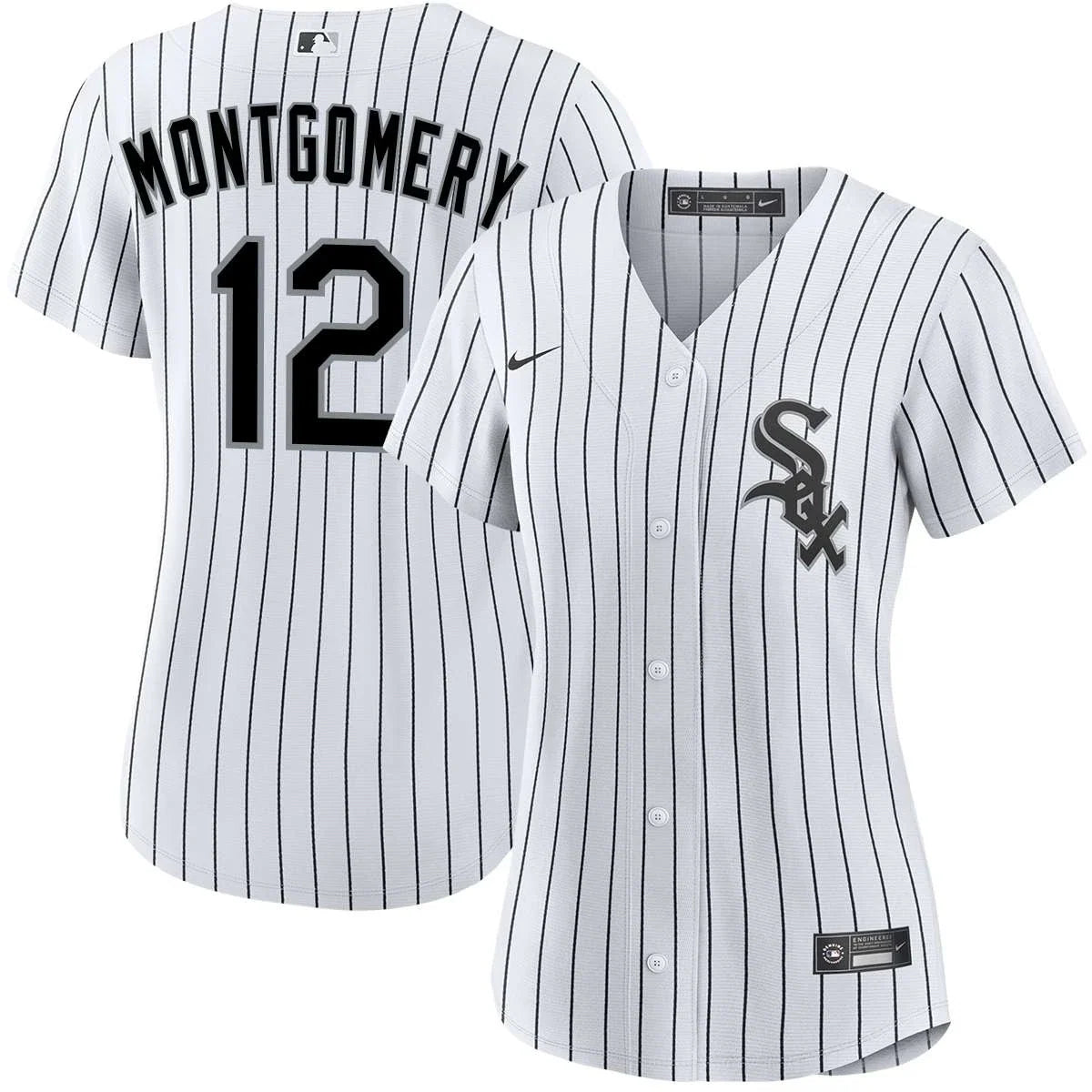 Colson Mongomery Chicago White Sox Nike White Home Replica Team Jersey for Women product image 1, provided for visual