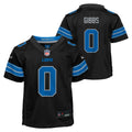 Kids Detroit Lions Jahmyr Gibbs Nike Black Alternate Child Game Jersey product image 1, provided for visual reference and