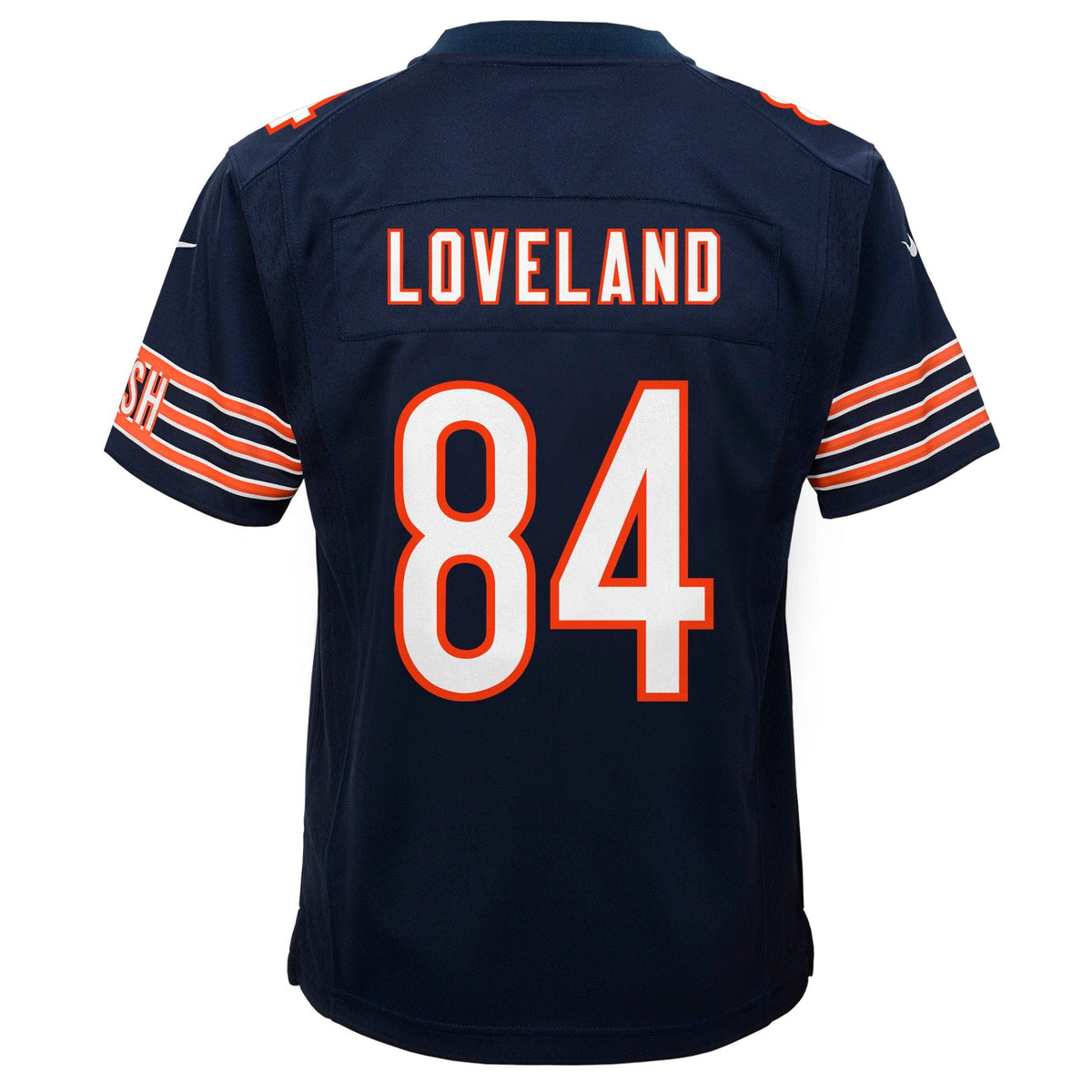 Preschool Colston Loveland Chicago Bears Navy Child Nike Game Jersey product image 3, provided for visual reference and