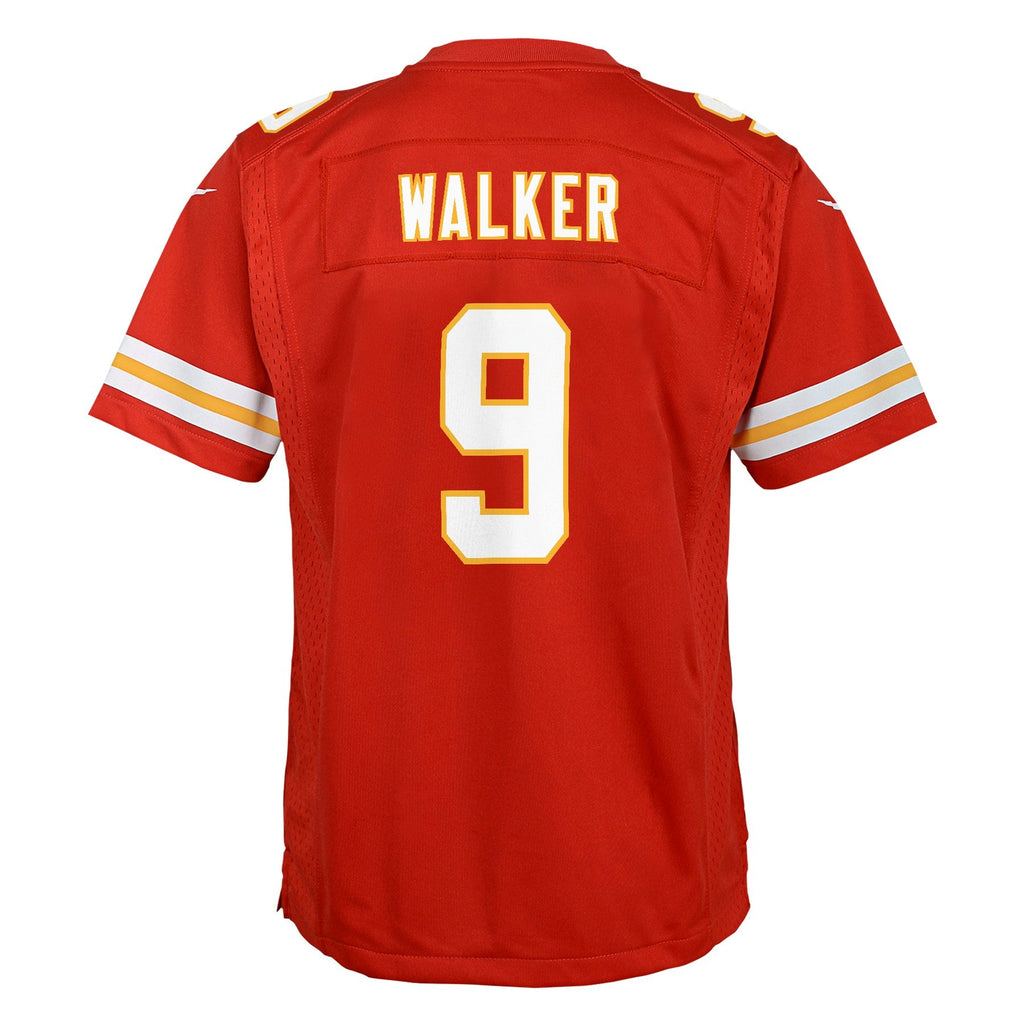 Youth Kansas City Chiefs Kenneth Walker III Nike Red Game Jersey product image 2, provided for visual reference and product