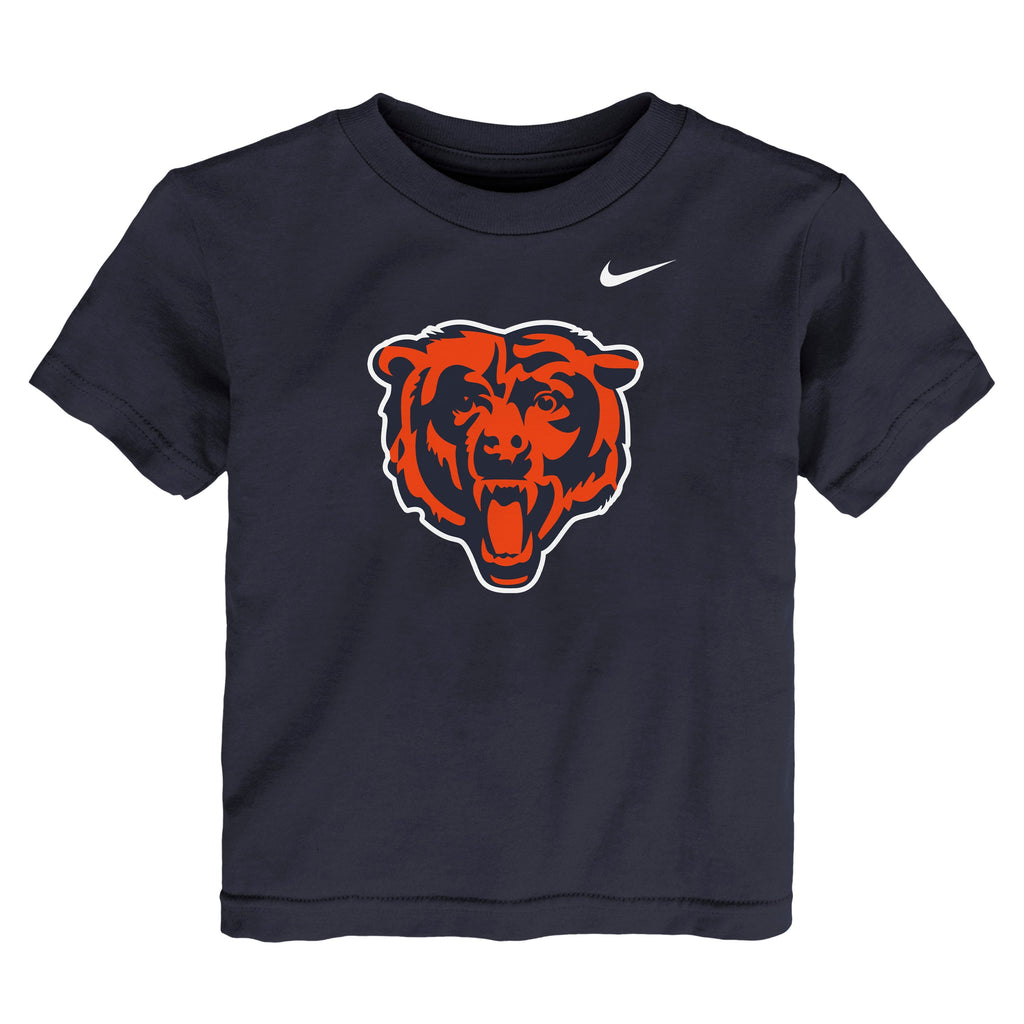 Toddler Chicago Bears Navy Nike Primary Logo T-Shirt product image 2, provided for visual reference and product detail review