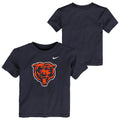 Toddler Chicago Bears Navy Nike Primary Logo T-Shirt product image 1, provided for visual reference and product detail review
