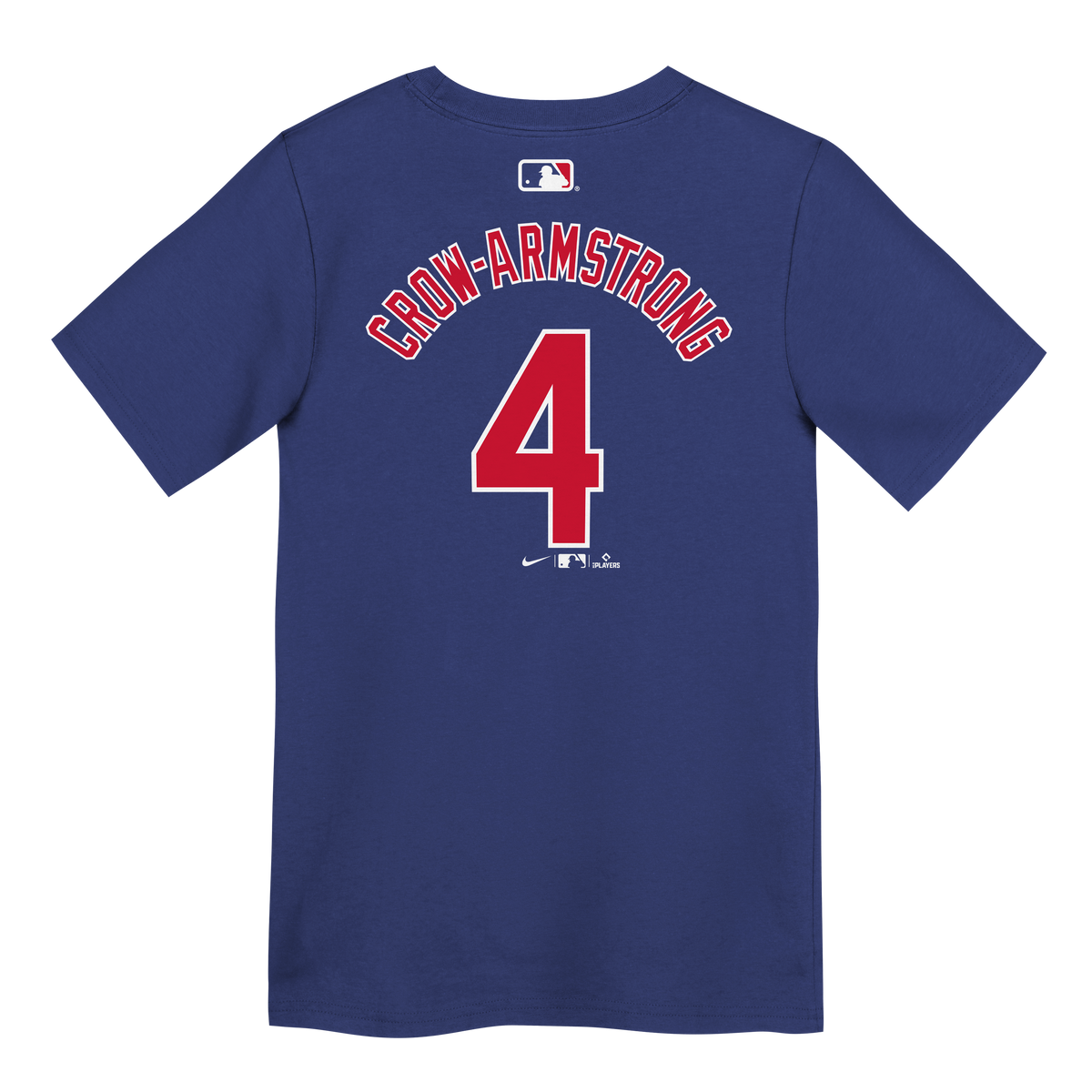 Child Chicago Cubs Pete Crow-Armstrong Royal Blue Nike Name And Number T-Shirt-Batterman product image 2, provided for