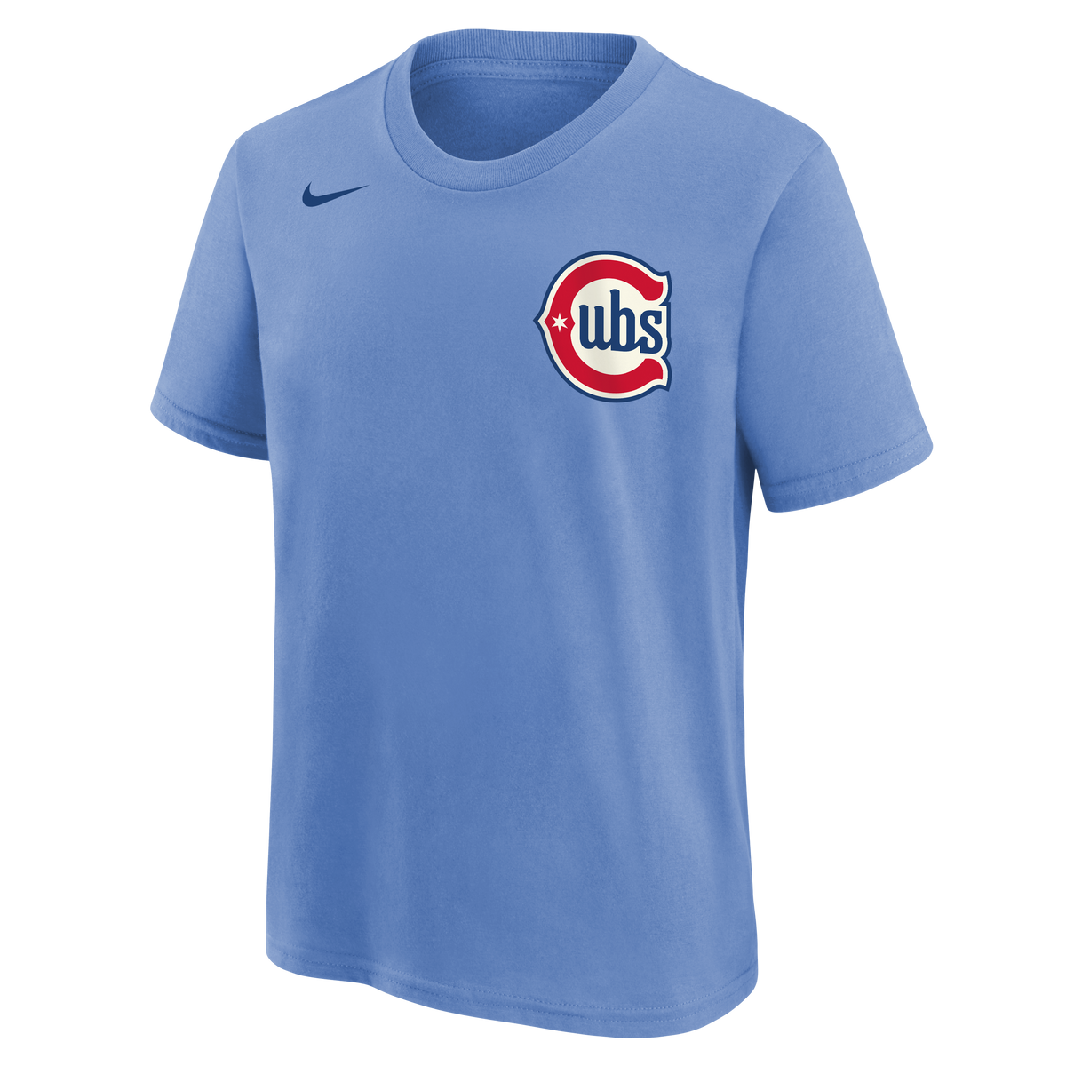 Youth Chicago Cubs Pete Crow-Armstrong Blues 2nd Alternate Nike Name And Number T-Shirt-Batterman product image 2, provided