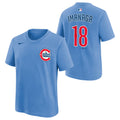 Youth Chicago Cubs Shota Imanaga Blues Alternate 2 Powder Blue Nike Name And Number T-Shirt product image 1, provided for