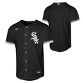 Youth Chicago White Sox Nike Black Alt Baseline Replica Jersey product image 1, provided for visual reference and product