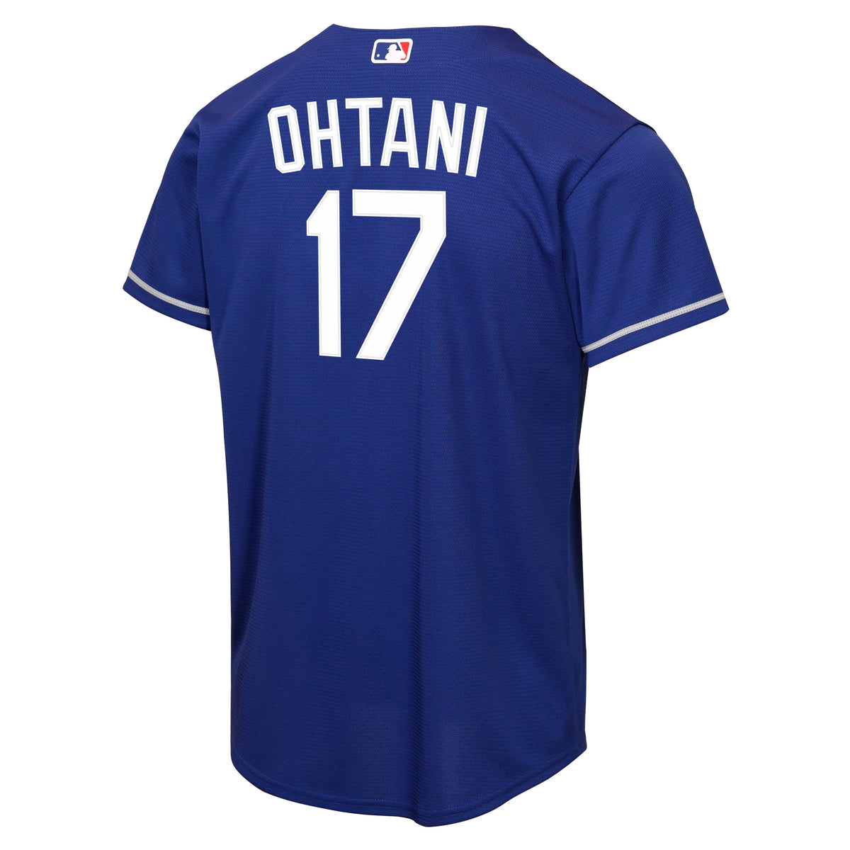 Youth Shohei Ohtani Los Angeles Dodgers NIKE Royal Blue Alternate Baseline Replica Jersey product image 2, provided for