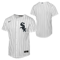Youth Chicago White Sox Nike White Home Baseline Replica Team Jersey product image 1, provided for visual reference and
