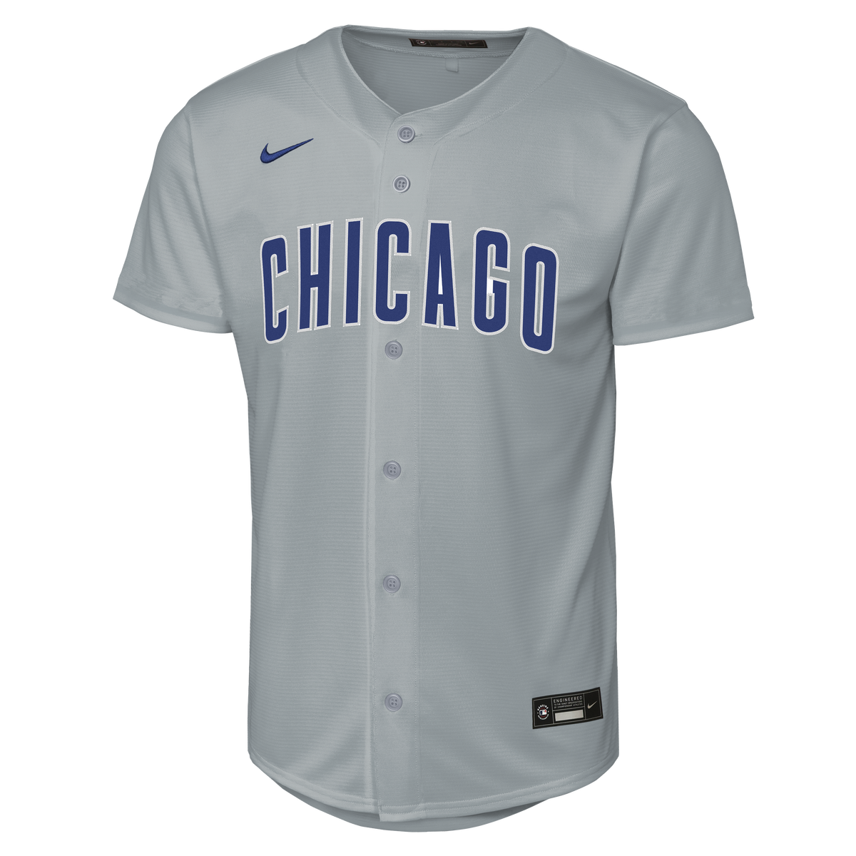 NIKE Youth Chicago Cubs Pete Crow-Armstrong Road Gray Baseline Replica Jersey product image 3, provided for visual reference