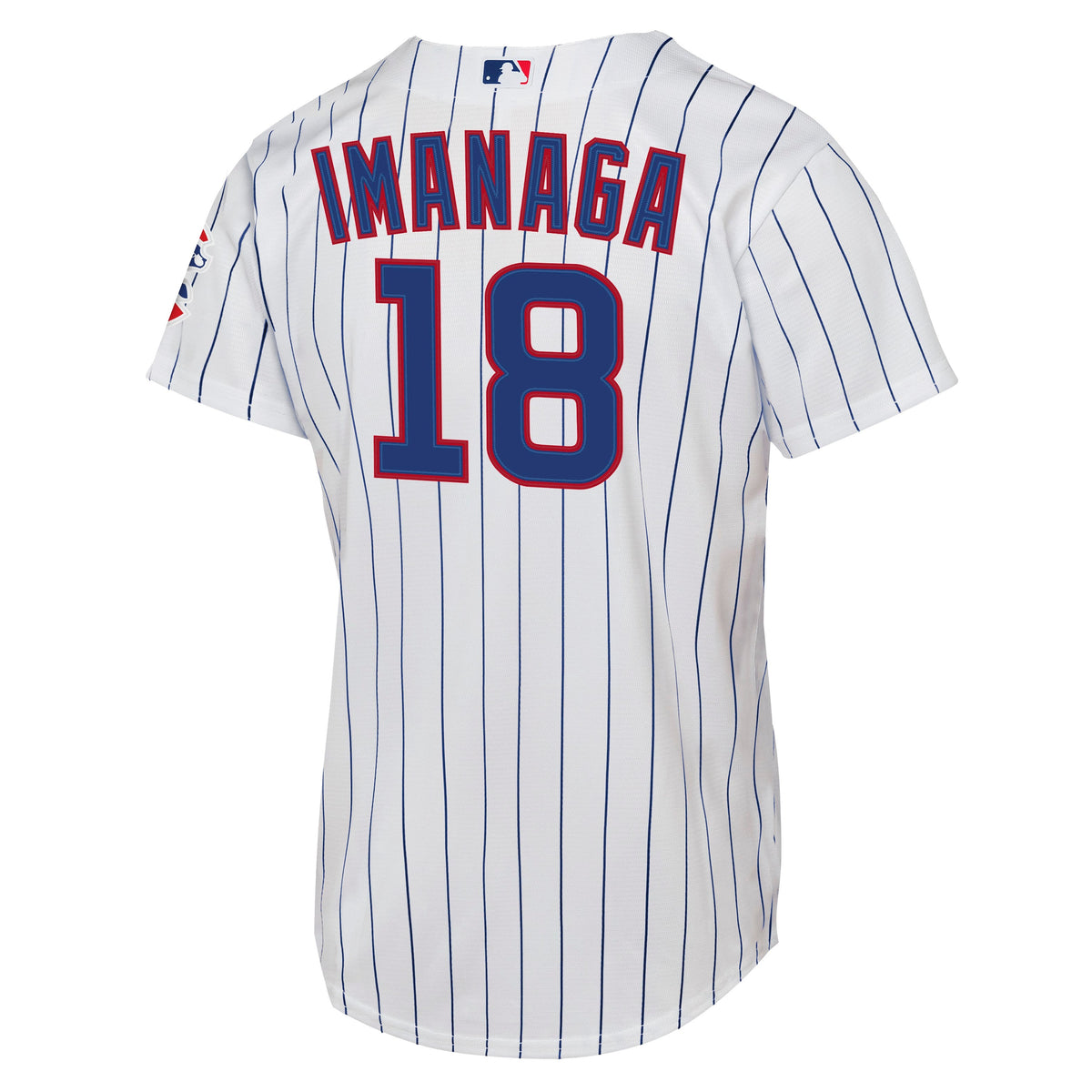 Youth Chicago Cubs Shota Imanaga NIKE Home White Homerun Replica Jersey product image 2, provided for visual reference and