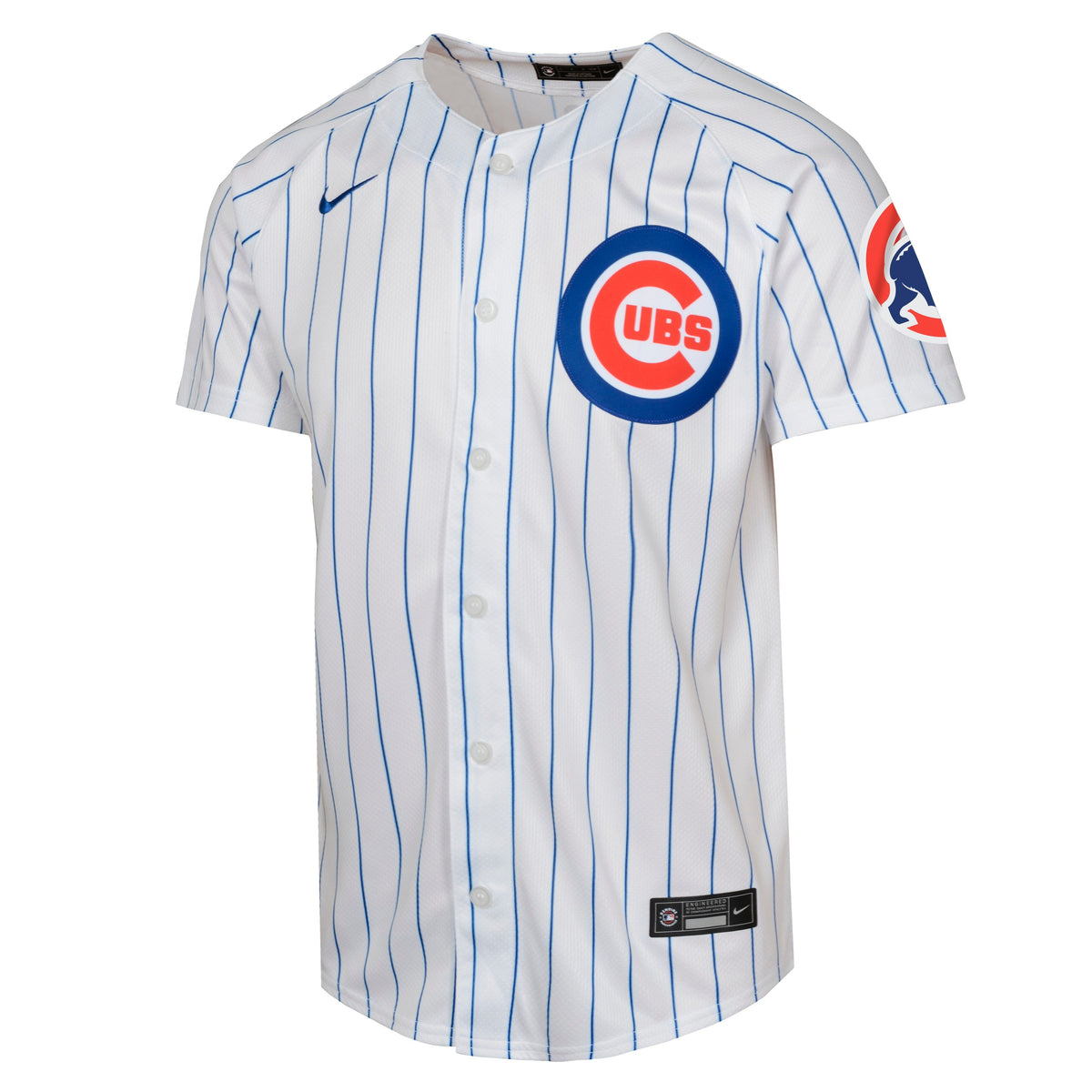 NIKE Youth Nico Hoerner Chicago Cubs White Limited Home Replica Jersey product image 3, provided for visual reference and