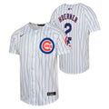 NIKE Youth Nico Hoerner Chicago Cubs White Limited Home Replica Jersey product image 1, provided for visual reference and