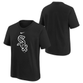 Youth Black Chicago White Sox Logo Primary Nike Team T-Shirt product image 1, provided for visual reference and product