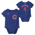 Infant Pete Crow-Armstrong Chicago Cubs Royal Blue Name And Number Creeper product image 1, provided for visual reference